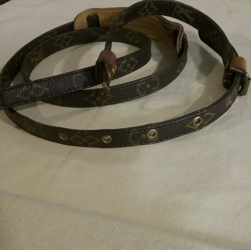 Authentic Louis Vuitton Adjustable Monogram Strap